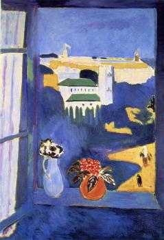 Henri Emile Benoit Matisse : landscape viewed from a window